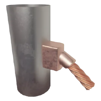 Molde para Soldadura Exotérmica / Cable 1/0 a Tubo 2" a 4" / Carga #90 / Temperatura 2500 °C