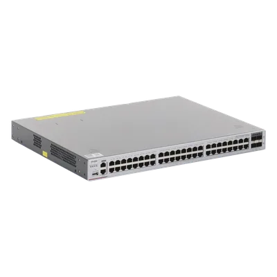 Switch Core Capa 3 / 48 Puertos Gigabit / 4 SFP+ 10G / Capacidad 880 Gbps / Doble Fuente Modular / Gestión Cloud