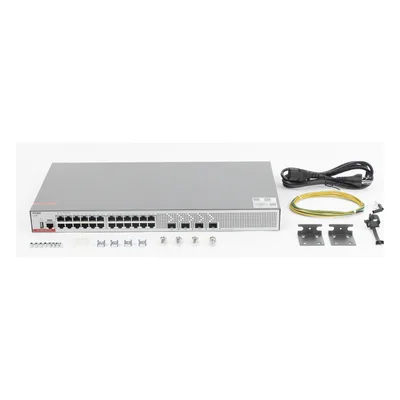 Switch Capa 3 / 24 Puertos Gigabit / 4 SFP+ 10Gb / Doble Chip Alta Disponibilidad / Redes Empresariales y Campus