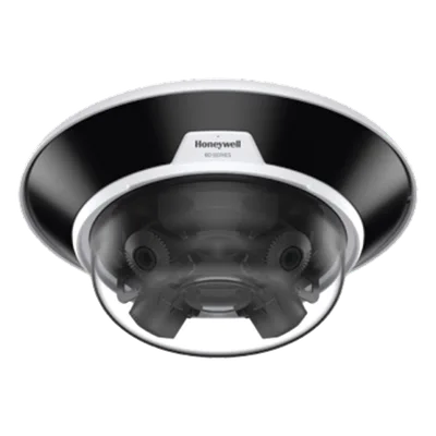 Cámara IP multisensor / 20 MP (4x 5 MP) / Lentes motorizados 3.7-7.7 mm / IR 30 m / IP66 / IK10 / PoE+ / ONVIF Profile G/S