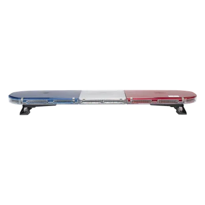 Barra de Luces LED / 300 LED / Dual Color Frontal Rojo/Blanco y Azul/Blanco / Trasero Rojo/Ámbar y Azul/Ámbar / 47 Pulgadas / 48 Patrones de Destello / -30 a 50 °C