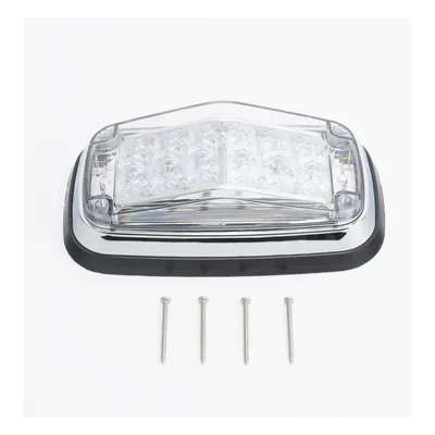 Luz de Advertencia LED / 8 x 4 in / 12 LEDs / 11 Patrones de Destello / IP67 / 12-30 VDC / SAE J595 J845