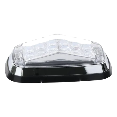 Luz de Advertencia LED / 8 x 4 in / 12 LEDs / 11 Patrones de Destello / IP67 / 12-30 VDC / SAE J595 J845
