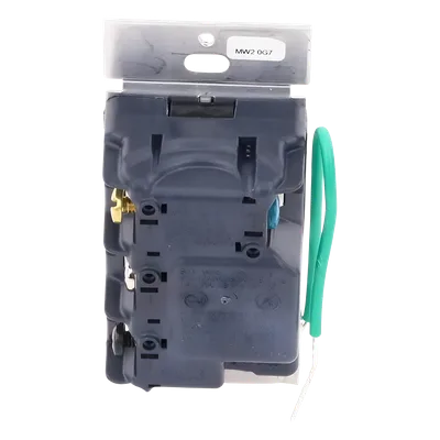 Atenuador de Pared Inalámbrico / 250 W LED/CFL / 500 W Incandescente / Neutro Opcional con RTISS / FASS / Radiofrecuencia 431-437 MHz / Alcance 9 m (29.5 ft) / Control Multiubicación