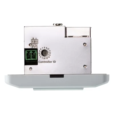 Panel de control / 8 botones personalizables / Ethernet 10/100Base-T / 2 puertos RS-232 / 2 canales relay / Montaje en superficie