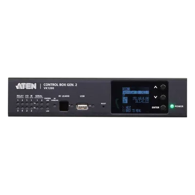 Sistema de Control Compacto / CPU Cuatro Núcleos / 1 GB RAM / LAN Dual Aislada / Resolución 1920x1200 / 10 Usuarios Simultáneos / 1U