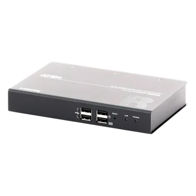 Receptor KVM sobre IP / HDMI 1920x1200@60Hz / Sin Pérdidas / 2 Puertos USB 2.0 / LAN 10/100/1000 Mbps