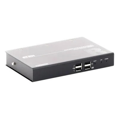 Receptor KVM sobre IP / HDMI 1920x1200@60Hz / Sin Pérdidas / 2 Puertos USB 2.0 / LAN 10/100/1000 Mbps