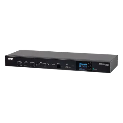 Caja de control / Procesador 4 núcleos / 2 GB RAM / LAN dual aislada / 32 licencias