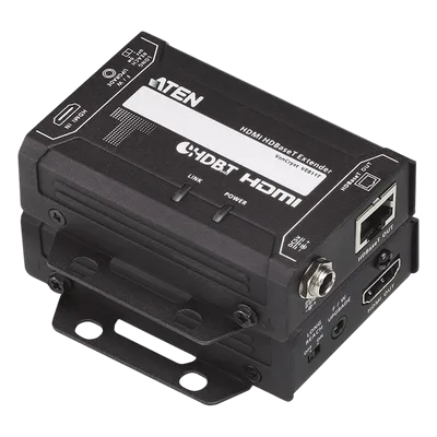Extensor HDMI HDBaseT / 4K@100m / 1080p@150m / HDCP 2.2 / 10.2 Gbps / Cat 5e/6/6a / 328 ft / 492 ft