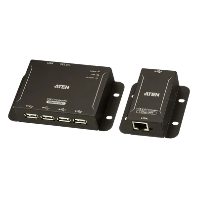 Extensor USB 2.0 / Cat 5 / Hub 4 puertos / 50 m (164 pies)
