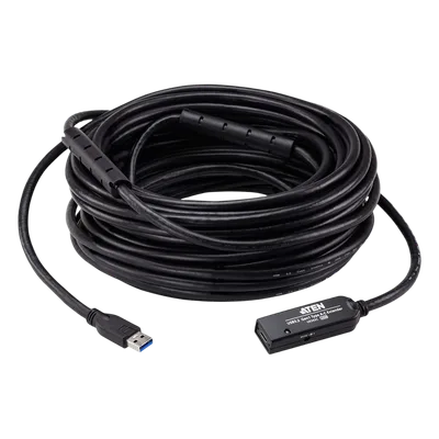 Cable extensor USB 3.2 Gen1 / 20 m (65.6 ft) / USB-A a USB-C / 5 Gbps / Plug-and-play
