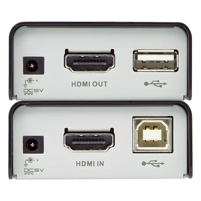 Extensor HDMI/USB / Sobre Cat 5e / 1080p a 40m (131 pies) / 1080i a 60m (197 pies) / HDCP / USB bidireccional