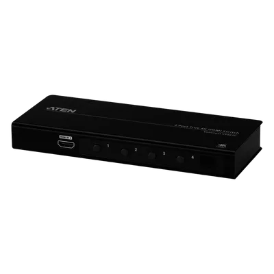 Conmutador HDMI / 4K real 4096x2160@60Hz / 18 Gbps / 4:4:4 / 12-bit Deep Color / 4 puertos / HDMI 2.0 HDCP 2.2