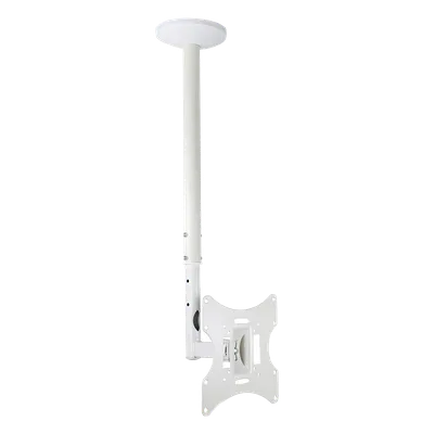 Soporte de Techo para Antena UHF / Giro 90° / Inclinación 20° / Poste Ajustable 625-875 mm (2.05-2.87 ft) / Carga 30 kg / VESA 75x75 a 200x200