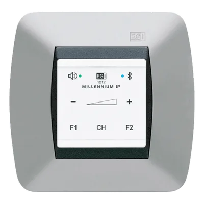 Mando de Audio IP / Control Táctil / Bluetooth 5.0 / Alimentación PoE 802.3af / Montaje en Pared o Superficie