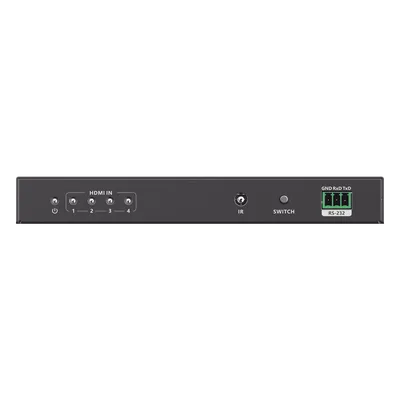 Conmutador HDMI / 4 Entradas 1 Salida / 8K@60Hz / 48 Gbps / HDMI 2.1 / Control IR y RS-232