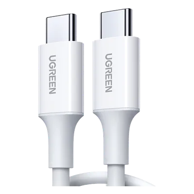 Cable USB-C a USB-C / Carga Rápida 60W PD3.0 / Transferencia 480 Mbps / 1 Metro (3.3 ft) / 10,000+ Ciclos de Flexión / Cubierta TPE