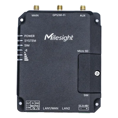 Router Industrial 4G LTE / Wi-Fi 802.11b/g/n / Dual SIM Failover / 2 Puertos Fast Ethernet / RS232+RS485 / -40°C a 70°C / VPN Multi-Protocolo
