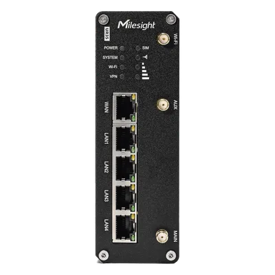 Router Celular Industrial / 4G LTE Dual SIM / WiFi / Ethernet / RS232 / RS485 / IP30 / -40°C a 70°C / 9V-48V DC