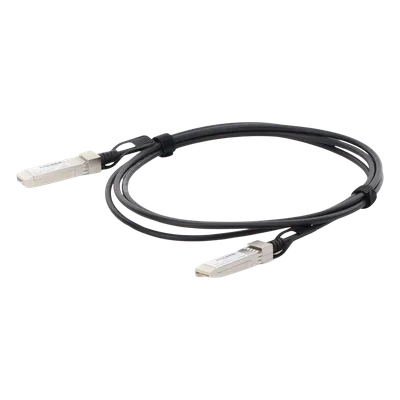 Cable DAC SFP/SFP+ / 1 y 10 Gbps / 2 m (6.6 ft) / Twinaxial de Cobre / Pasivo