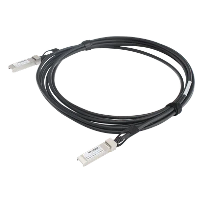 Cable DAC Twinax Pasivo / SFP y SFP+ / 1 y 10 Gbps Simétricos / Longitud 5 m (16.4 ft) / Bajo Consumo Energético