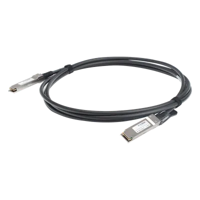 Cable DAC QSFP28 / 100 Gbps / Pasivo / Cobre Twinax / 3 m (9.84 ft)