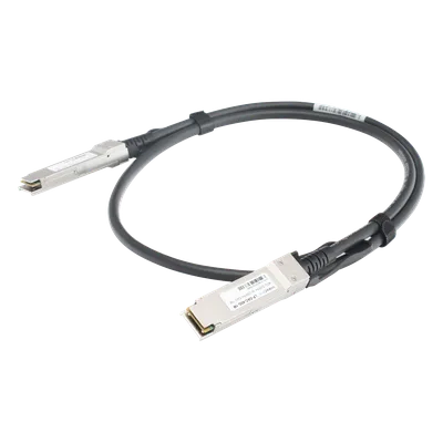 Cable DAC QSFP+ / 40 Gbps / Passive Direct Attach Copper / 1 m (3.28 ft) / Twinax