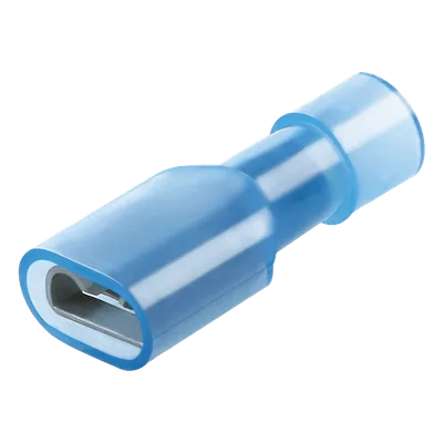 Terminal hembra aislada / 16-14 AWG / Paquete 25 piezas / Uso industrial