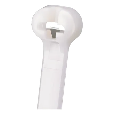 Cincho Dome-Top / 12.0' (305mm) largo / 4.7mm ancho / Nylon 6.6 / Color Natural / 1000 piezas