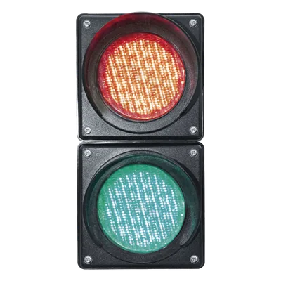 Semáforo LED / 100 mm / Bicolor Rojo-Verde / 31 LEDs / IP65 / 110 VCA / 5 W