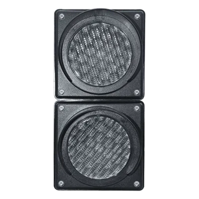 Semáforo LED / 100 mm / Bicolor Rojo-Verde / 31 LEDs / IP65 / 110 VCA / 5 W