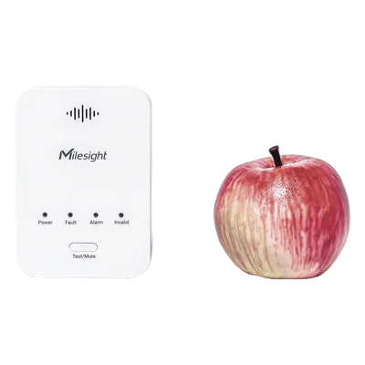 Sensor Detector de Fugas de Gas LoRaWAN / Alarma 85 dB / Salida de Relé y Válvula Solenoide / 800 Registros