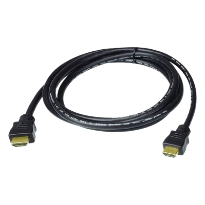 Cable HDMI / True 4K 4096x2160 @60Hz / Ethernet integrado / 2 m (6.6 ft) / 30 AWG / Conectores dorados