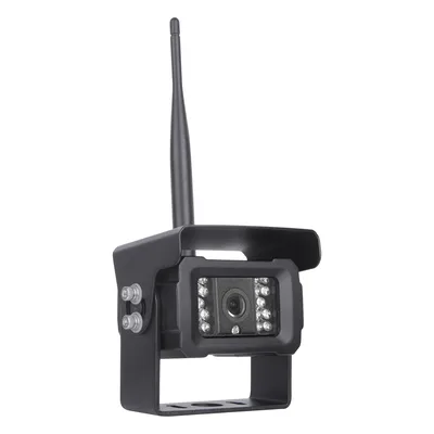 Sistema de Cámara de Reversa Inalámbrico / Monitor Táctil 7" 1024x600 / Transmisión 2.4 GHz / Alcance 200 m (656.2 ft) / IP69K / 12-24 VDC