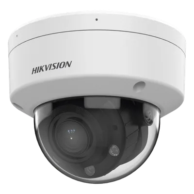 Cámara Domo IP / 4 Megapixel / Lente Motorizado 2.8-12 mm / Dual Light 30 m (98.4 ft) / WDR 120 dB / IP67 / IK08 / PoE