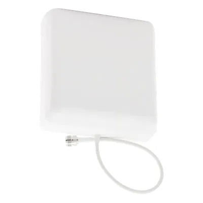 Antena direccional tipo Panel / 698-960 MHz, 1710-2700 MHz / Ganancia 4-8 dBi / Conector N-Hembra / Montaje pared interior / 0.59x0.69x0.16 pies