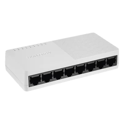 Switch de Escritorio / 8 Puertos / Fast Ethernet 10/100 Mbps / Diseño Compacto / Plug & Play