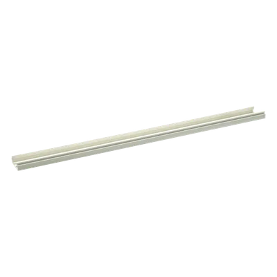 Canaleta Base No Metálica / PVC Rígido / 60.3 x 18.5 x 3000 mm / UL94V-0 / 600V / Blanco Mate