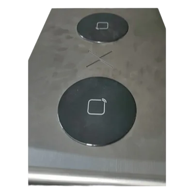 Tapa de lector de tarjetas / Plástico de alta durabilidad / Diseño empotrable / Sin tornillería / Compatible con torniquete DS-K3G411LXR
