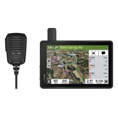 Navegador GPS / Pantalla táctil 8" / MIL-STD-810 / IPX7 / 64 GB / Topográfico 3D / 26.2 ft equivalente