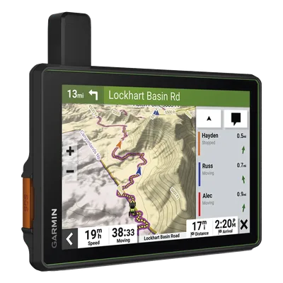 Navegador GPS / Pantalla táctil 8" / MIL-STD-810 / IPX7 / 64 GB / Topográfico 3D / 26.2 ft equivalente