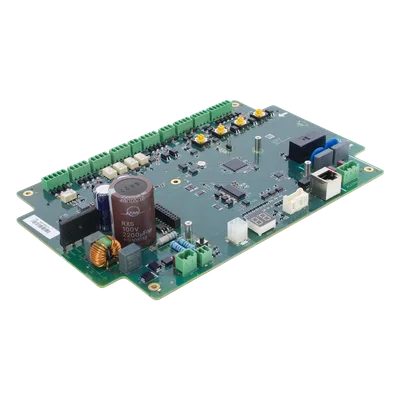 Cuadro de mando / Protección contra descargas / 4 salidas de relé / Puertos RJ-45 / Compatible DS-TMG520 / 3m-4m-6m (10-13-20 ft)