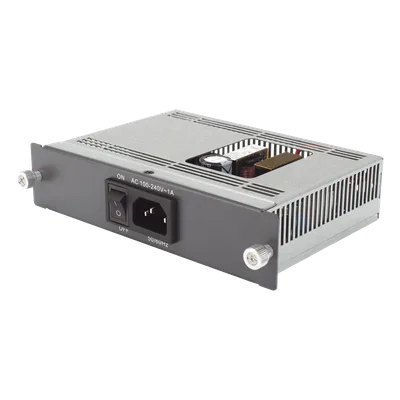 Fuente de Alimentación Redundante / Entrada 90~264 Vca / Salida +12 Vcc 6.25 A / Protección Dual / Para OLT