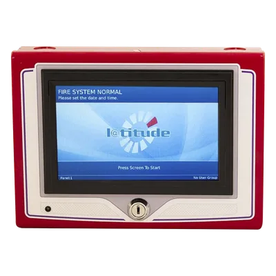 Repetidor de red / Pantalla táctil 7" (800x480 px) / Alimentación 24VCD / Ajuste automático de brillo / Gabinete acero superficie o semiempotrado