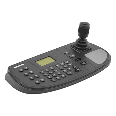 Controlador IP para DVR/NVR/PTZ / RS-485 Half Duplex 1200 m (3937 ft) / 4 Ejes / 128 x 64 Píxeles / 16 Usuarios / 1200-19200 Baudios
