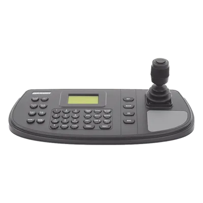 Controlador PTZ IP/Analógico / RS-485 1200 m (3937 ft) / Pantalla 128x64 / 16 Usuarios / 4.5W / Interior