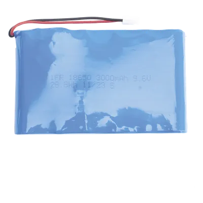 Batería de litio / 9.6V DC / 3000 mAh / Luz de emergencia