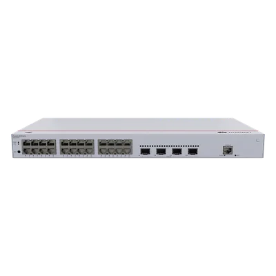 Switch Administrable Capa 2 / 24 Puertos Gigabit / 4 Uplink 10GE SFP+ / Capacidad 128 Gbps / Diseño 1U Rack