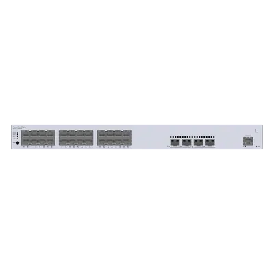 Switch Capa 3 Administrable / 24 Puertos Gigabit PoE / 4 SFP Uplink / 56 Gbps / PoE Perpetuo 400W / iStack